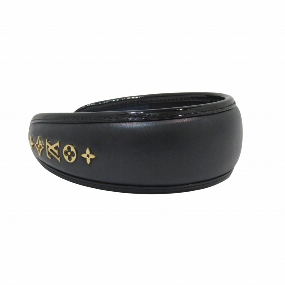 Louis Vuitton Cruiser Headband, Monogram, Lambskin x Silk, M77396